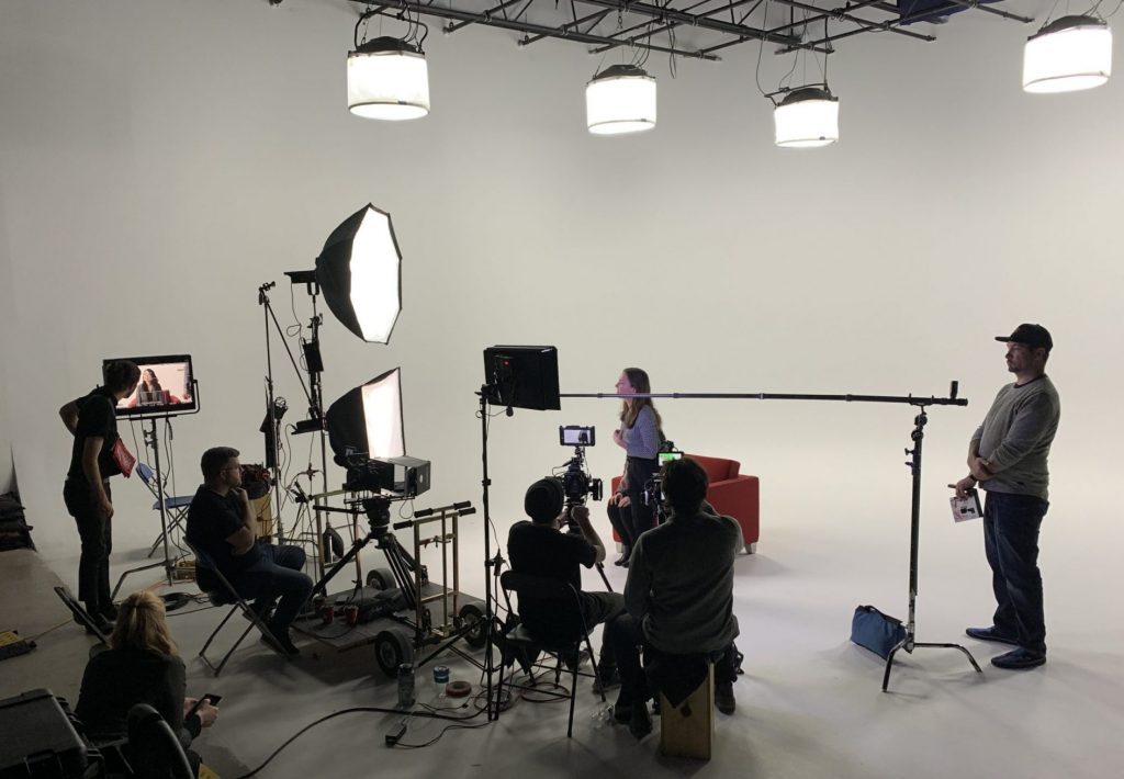 On set with Signature Video Group