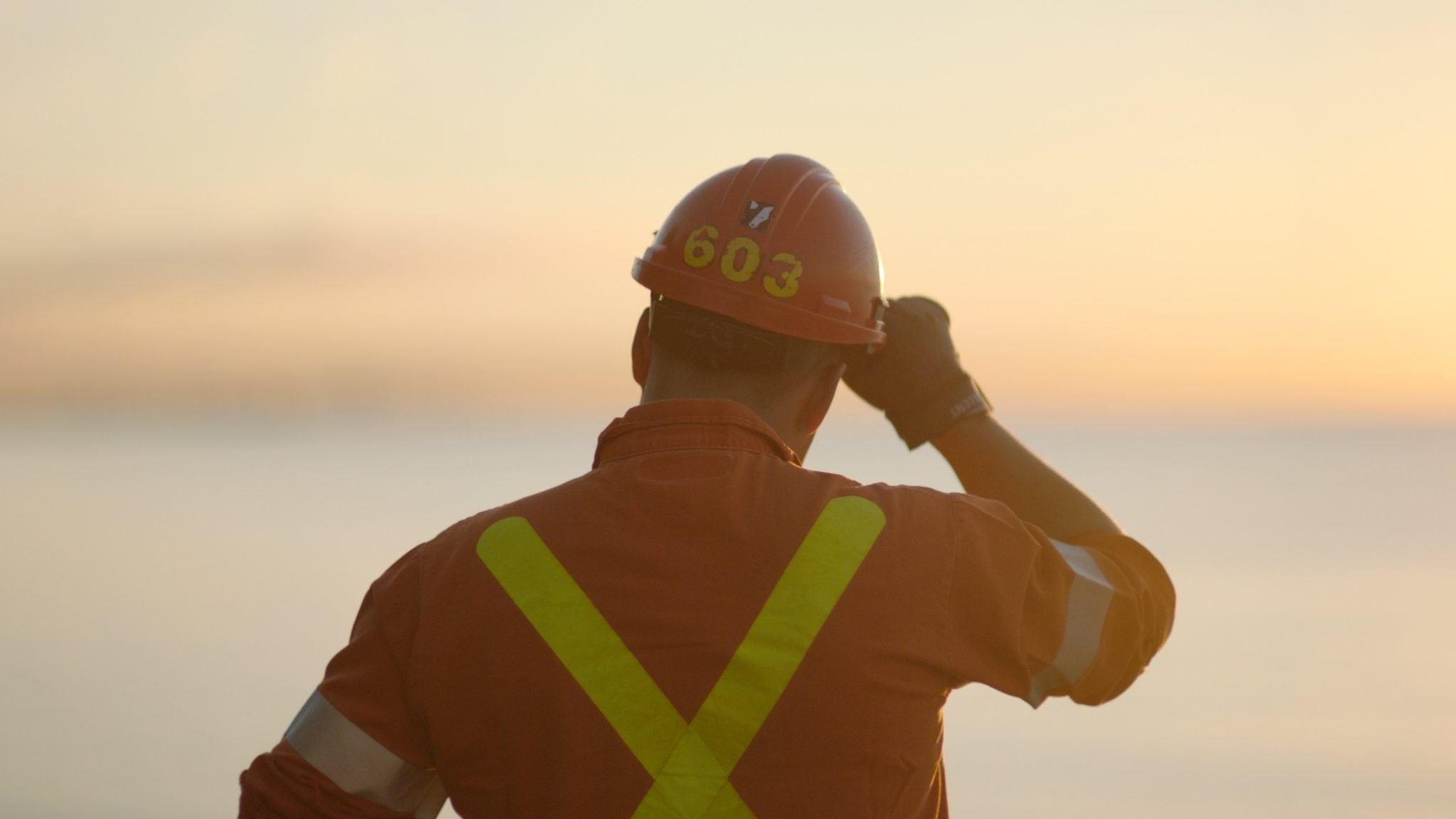 A graded still from our brand film for OEC