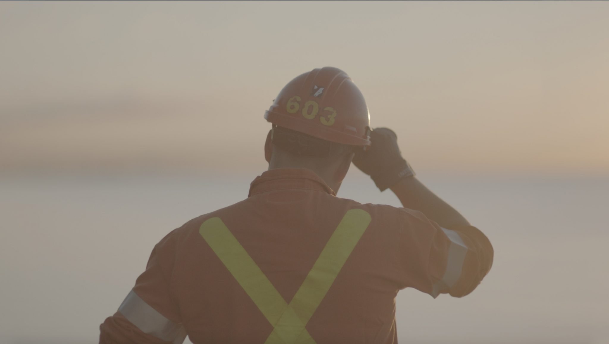 An ungraded still from our OEC brand film