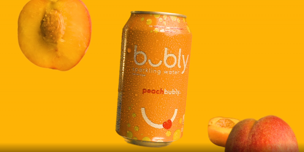 peach bubly ad video production